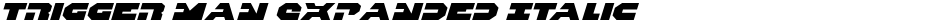 Trigger Man Expanded ItalicDemo