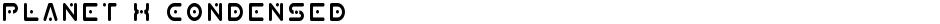 Planet X CondensedDemo