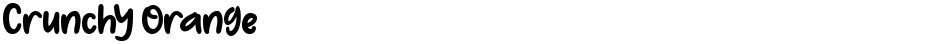Crunchy OrangeDemo