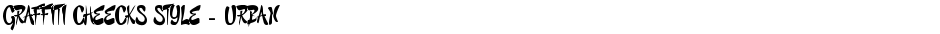 GRAFFITI CHEECKS STYLE - URBANDemo