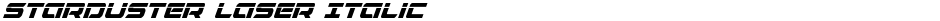Starduster Laser ItalicDemo