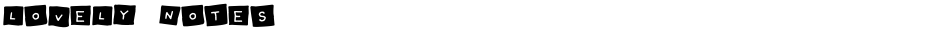 Lovely NotesDemo