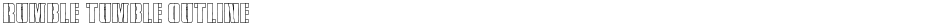 Rumble Tumble OutlineDemo
