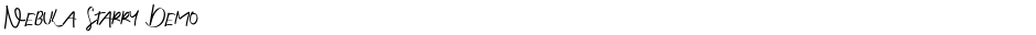 Nebula Starry DemoDemo