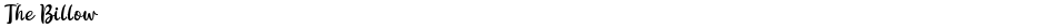 The BillowDemo