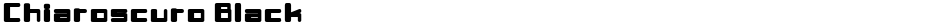 Chiaroscuro BlackDemo