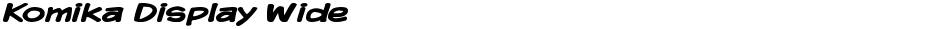 Komika Display WideDemo