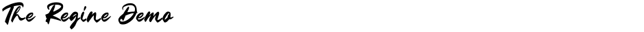 The Regine DemoDemo