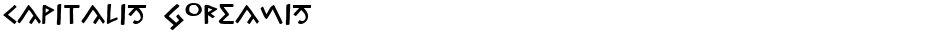 Capitalis GoreanisDemo