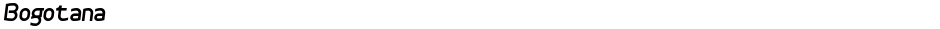 BogotanaDemo
