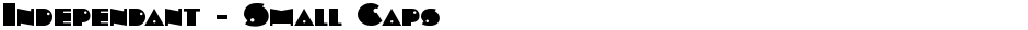 Independant - Small CapsDemo