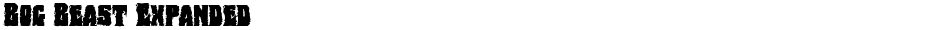 Bog Beast ExpandedDemo