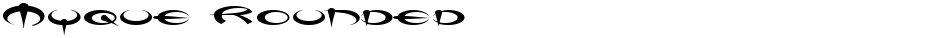 Myque RoundedDemo