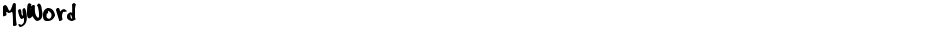 MyWordDemo