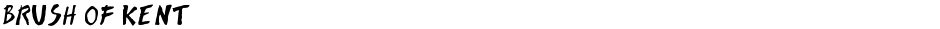 Brush Of KentDemo