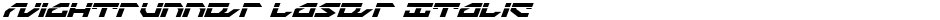 Nightrunner Laser ItalicDemo