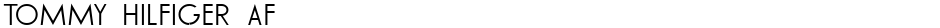 TOMMY HILFIGER AFDemo
