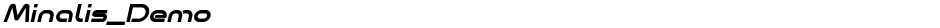Minalis_DemoDemo