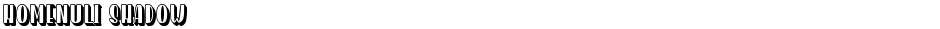 Homenuli ShadowDemo