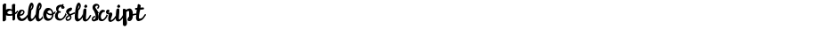 HelloEsliScriptDemo