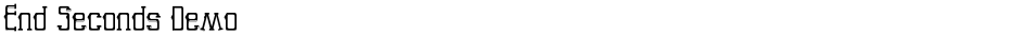 End Seconds DemoDemo