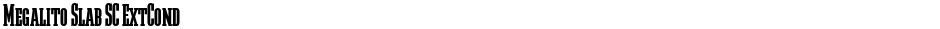 Megalito Slab SC ExtCondDemo