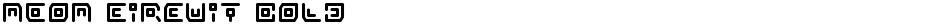 Neon Circuit BoldDemo