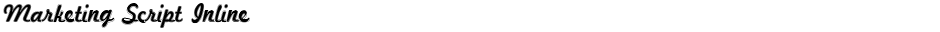 Marketing Script InlineDemo