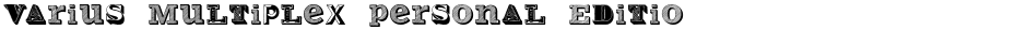 Varius Multiplex Personal EditionDemo
