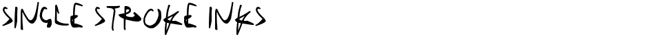 Single Stroke InksDemo