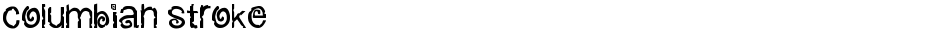 columbian strokeDemo
