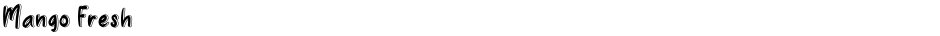 Mango FreshDemo