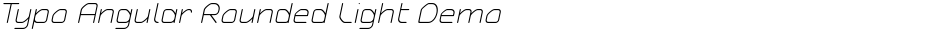 Typo Angular Rounded Light DemoDemo