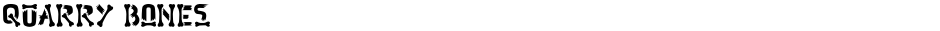 Quarry BonesDemo