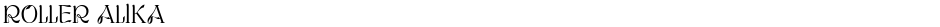 ROLLER ALIKADemo