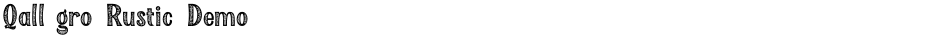 Qallégro Rustic DemoDemo