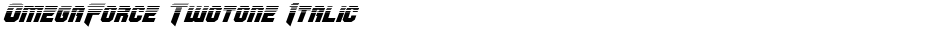 OmegaForce Twotone ItalicDemo