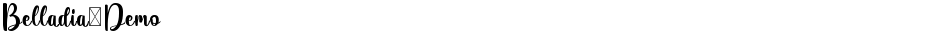 Belladia-DemoDemo