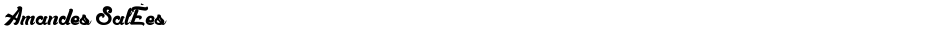 Amandes SalÈesDemo