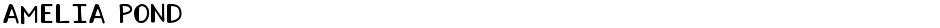AMELIA PONDDemo