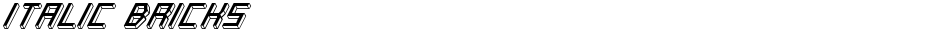 Italic BricksDemo