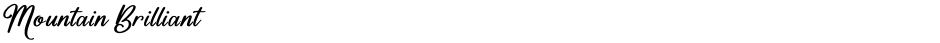 Mountain BrilliantDemo