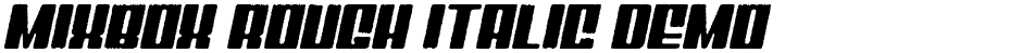 Mixbox Rough Italic DemoDemo