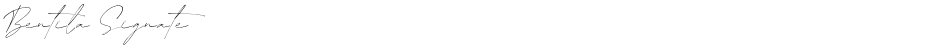 Bentila SignateDemo