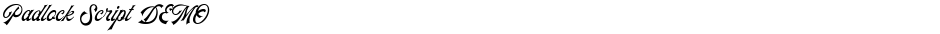 Padlock Script DEMODemo
