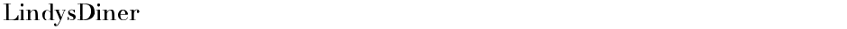 LindysDinerDemo