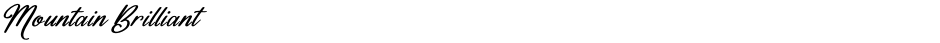 Mountain BrilliantDemo
