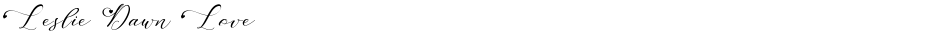 Leslie Dawn LoveDemo