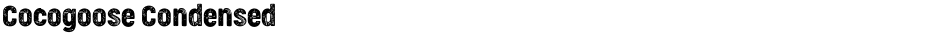 Cocogoose CondensedDemo