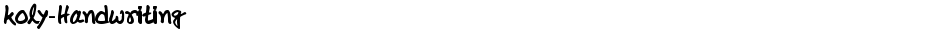 koly-HandwritingDemo